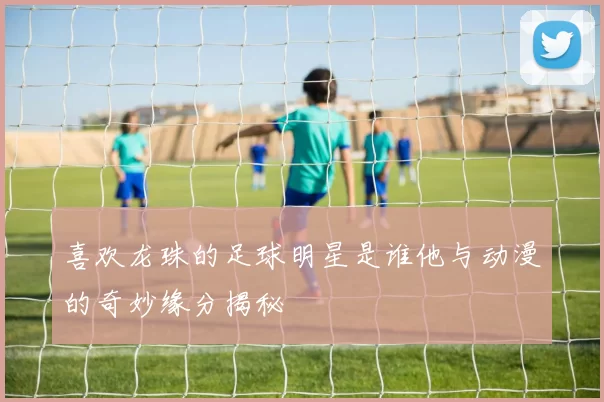 喜欢龙珠的足球明星是谁他与动漫的奇妙缘分揭秘