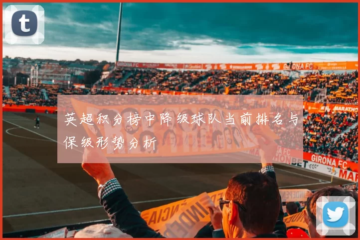 英超积分榜中降级球队当前排名与保级形势分析